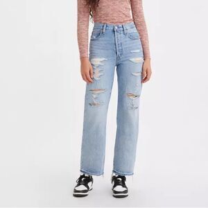 Levi’s Ribcage Straight Ankle Leg Jeans Size 31
